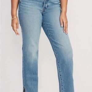 Old Navy OG Loose Split Hem Jeans